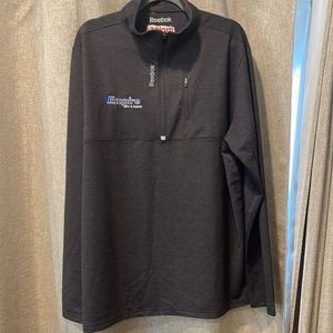 Men's Reebok Long Sleeve Shirt 1/4 Zip Super Soft And Comfy Size XL